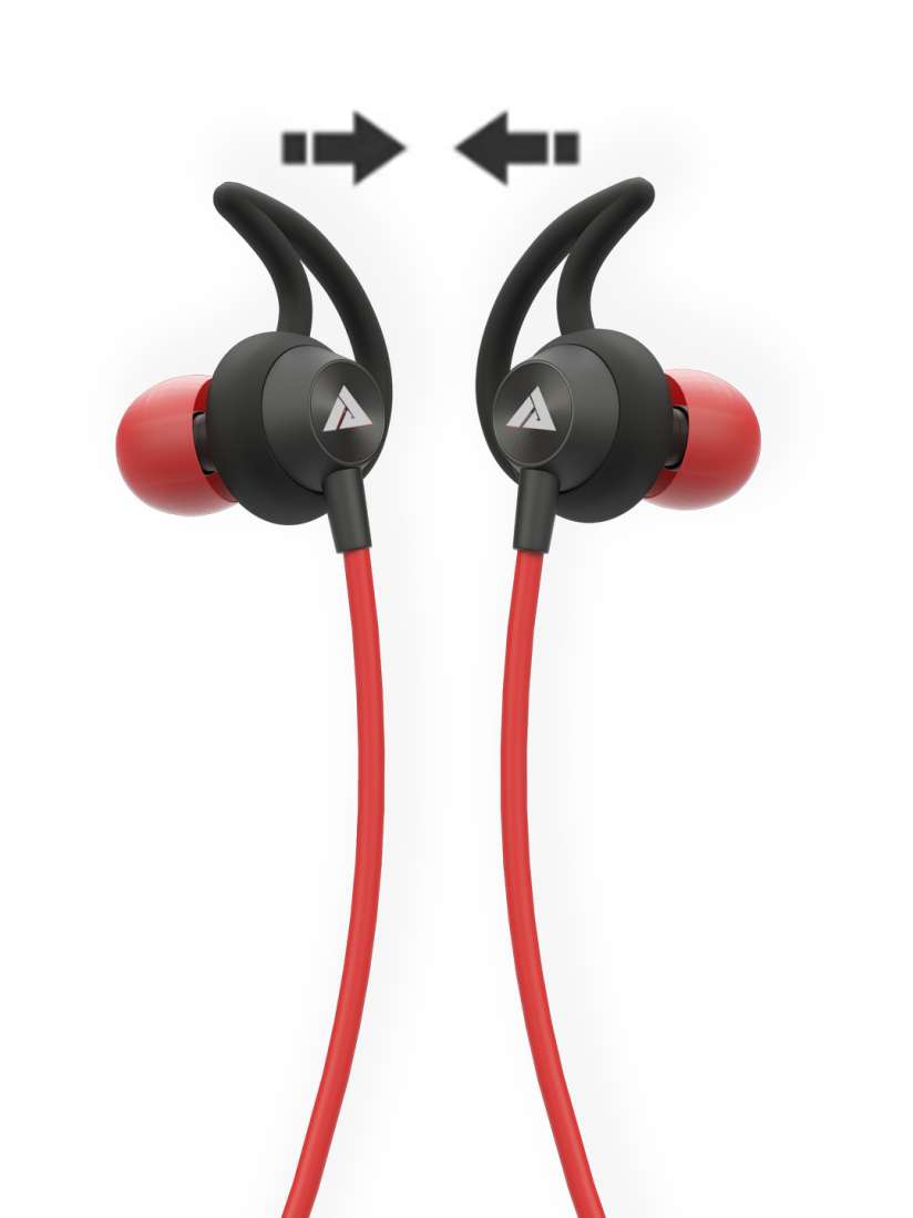 Buy BOULT AUDIO Unisex Red Buster ProBass Wireless Bluetooth Neckband Earphones Headphones for Unisex 13300216 Myntra