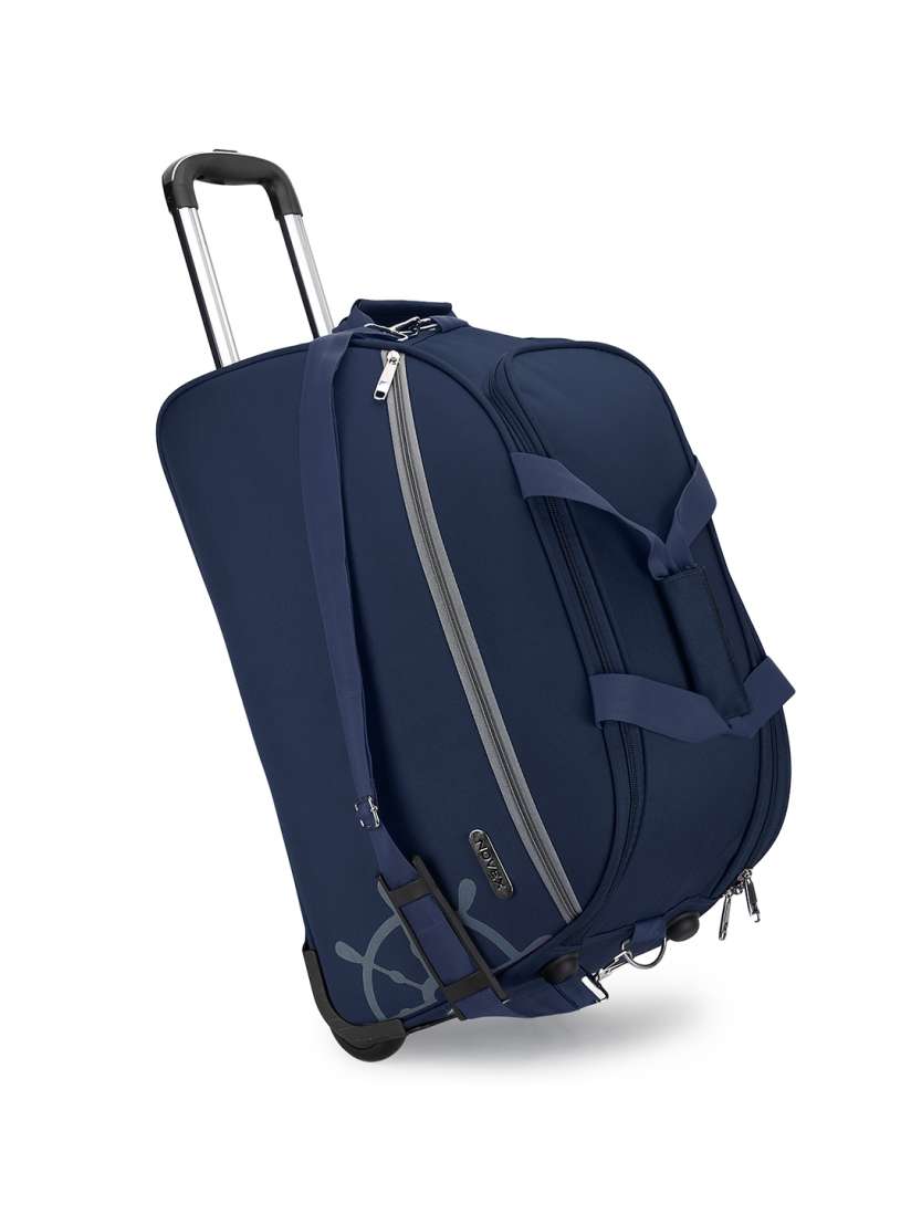 Buy NOVEX Unisex Navy Blue Solid Travel Duffel Bag Duffel Bag for Unisex 13310642 Myntra