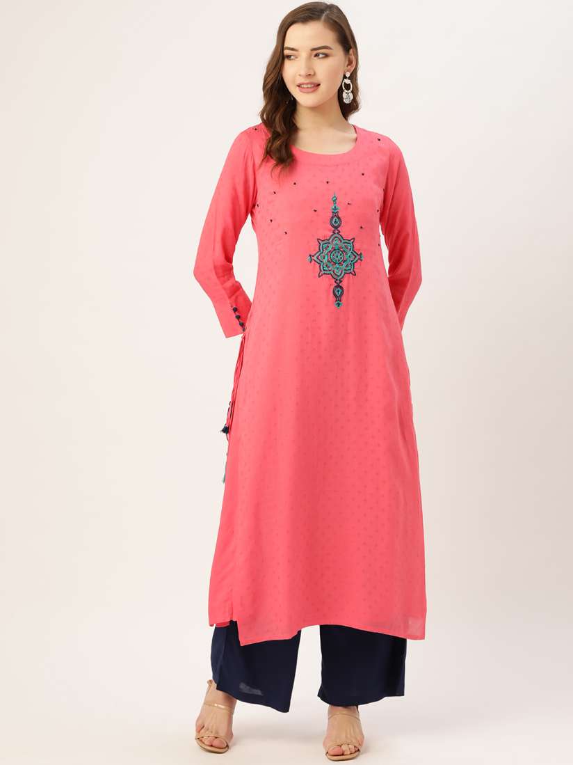 Myntra layered kurtis clearance