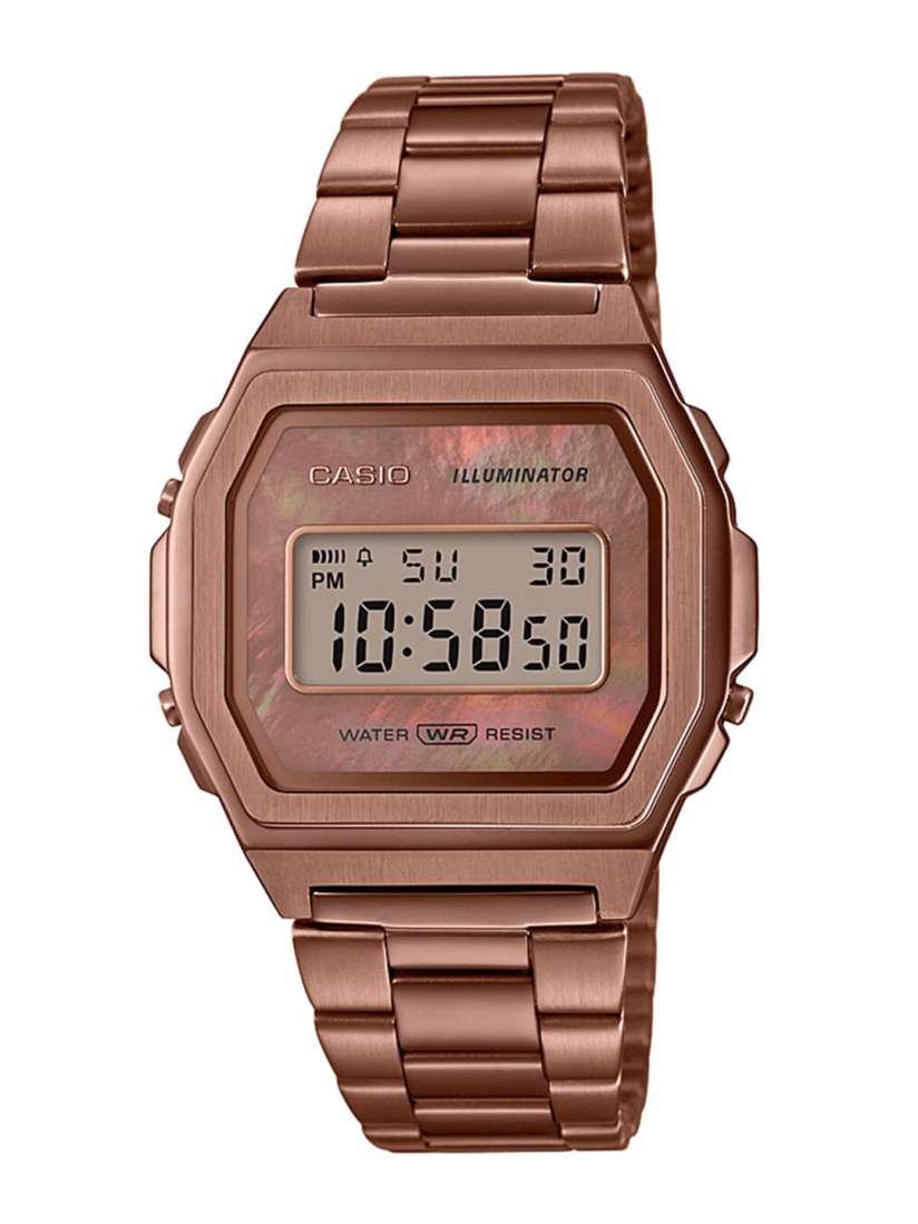 Rose gold digital watch women's deals