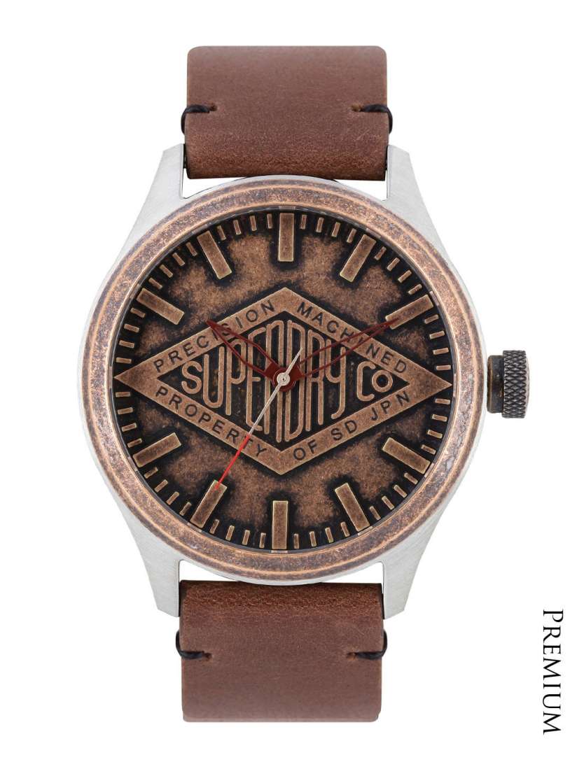 Buy Superdry Men Copper Toned Copper Label Dial Watch SYG177T Watches for Men 1332020 Myntra