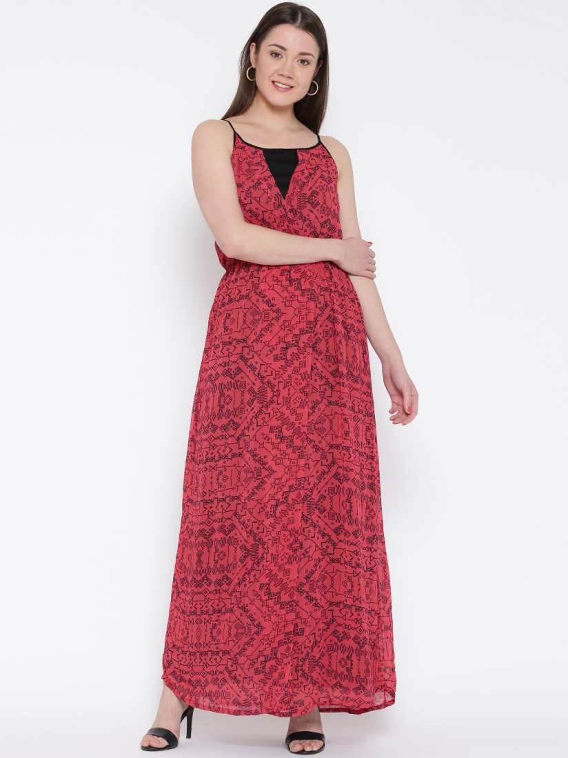Global desi pink maxi dress clearance