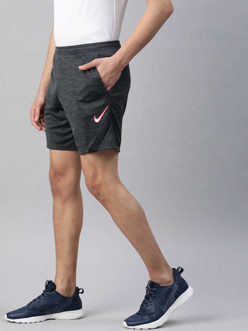 Buy Nike Men Charcoal Solid Dri Fit Slim Fit Football Shorts Shorts for Men 13325150 Myntra