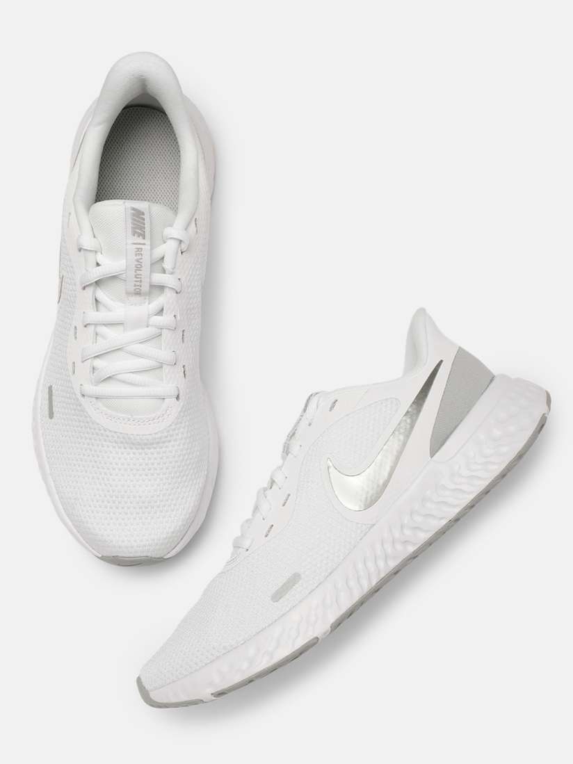 Buy Nike Women White REVOLUTION 5 Running Shoes Sports Shoes for Women 13327678 Myntra