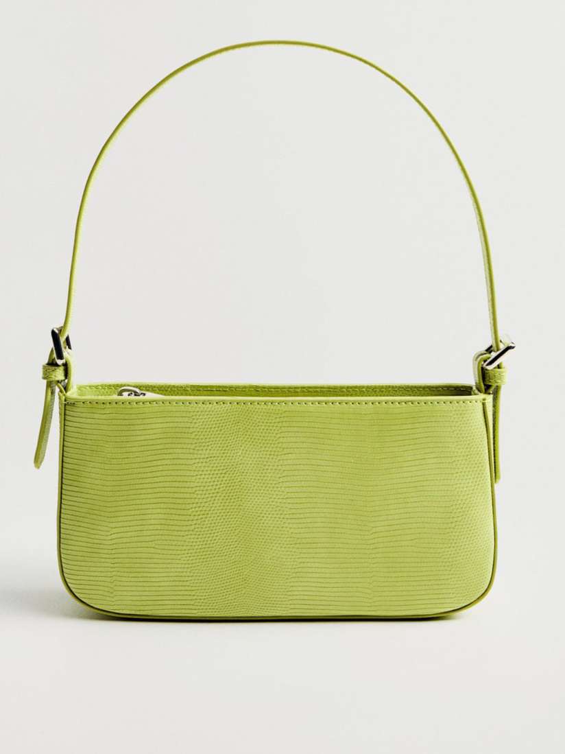 Lime green snakeskin bag clearance