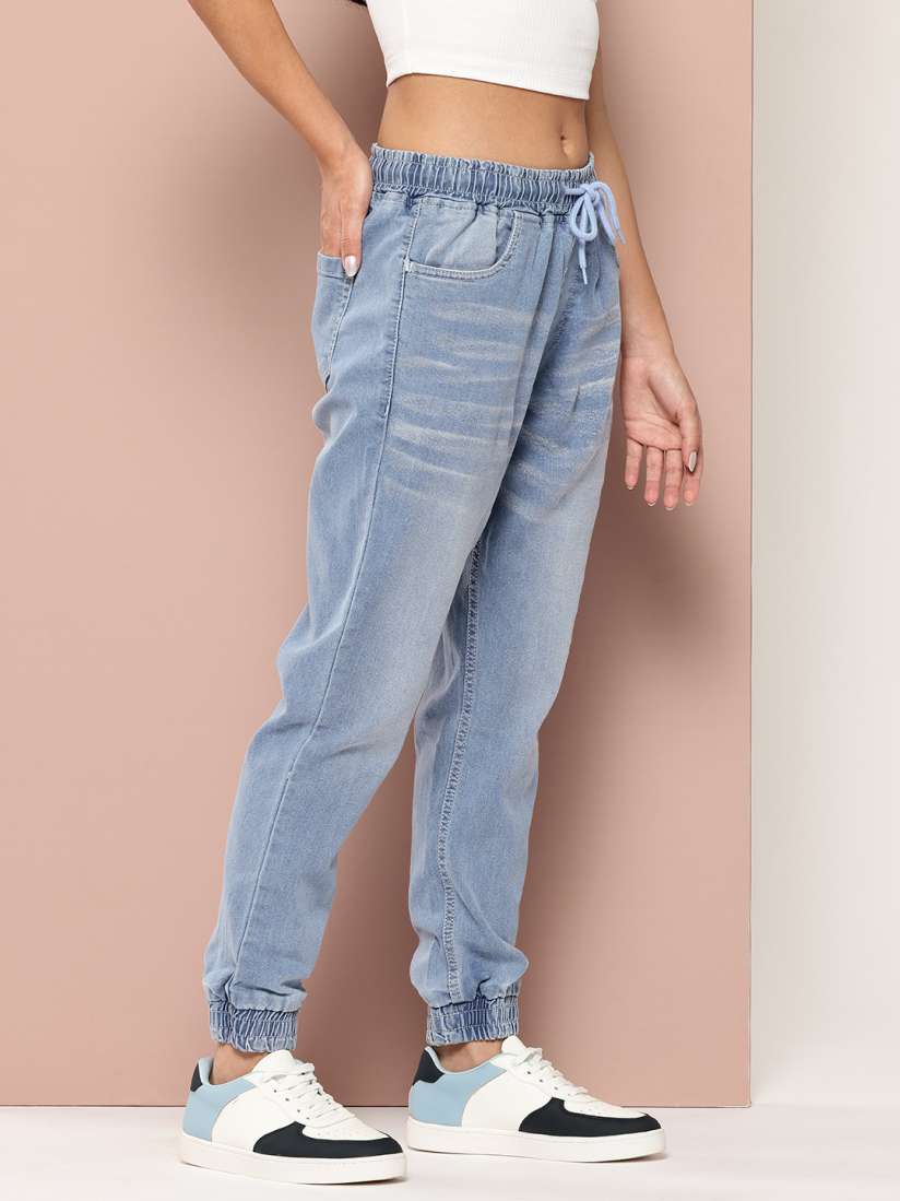 Womens jogger jeans top