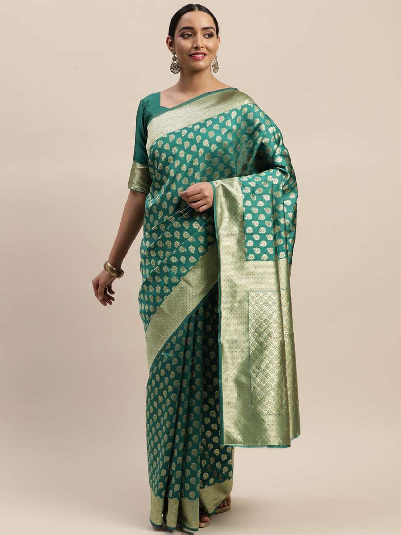 Myntra kanjivaram saree 2025
