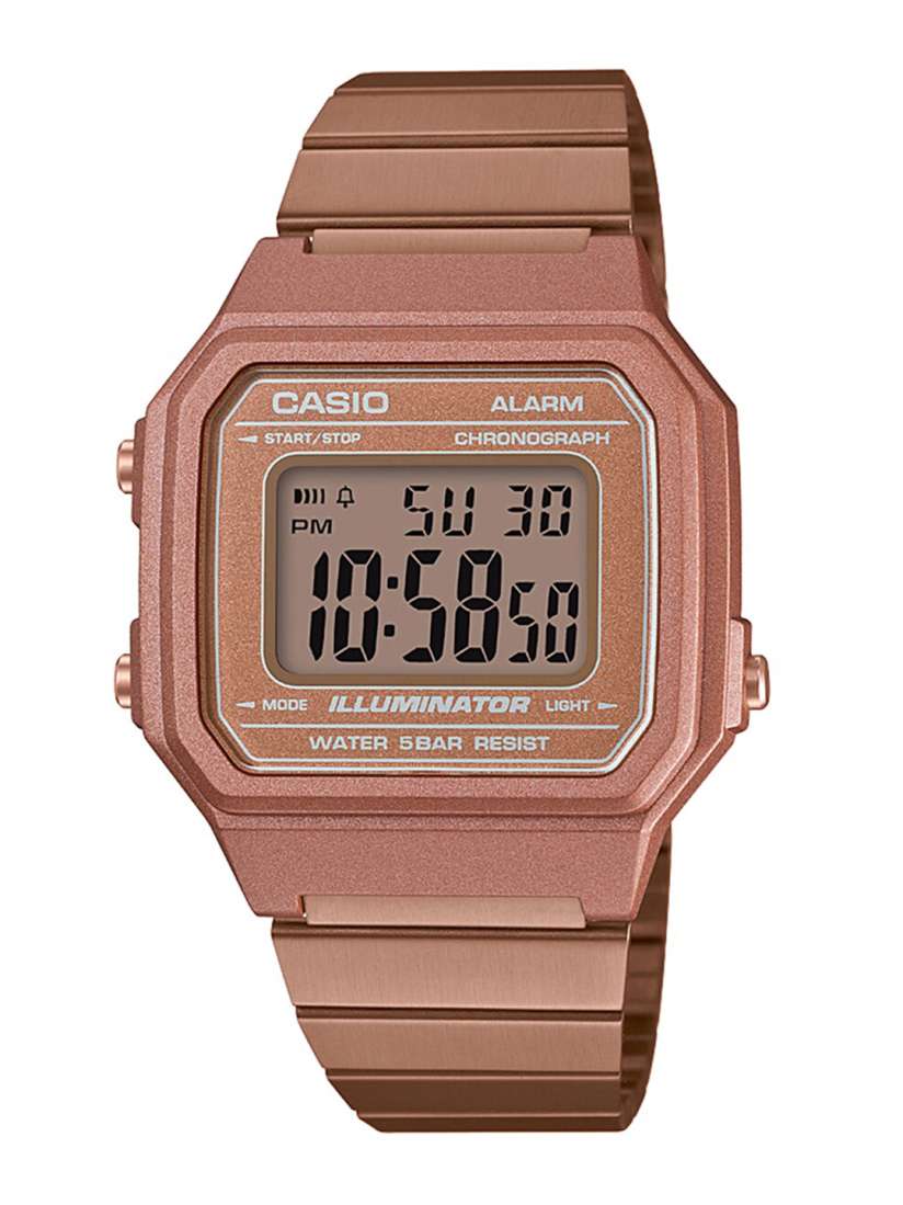 Buy CASIO Vintage B650WC 5ADF Rose Gold Digital Dial Rose Gold Stainless Steel Band D200 Watches for Unisex 13361860 Myntra