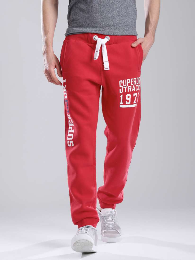 Superdry mens track pants hotsell