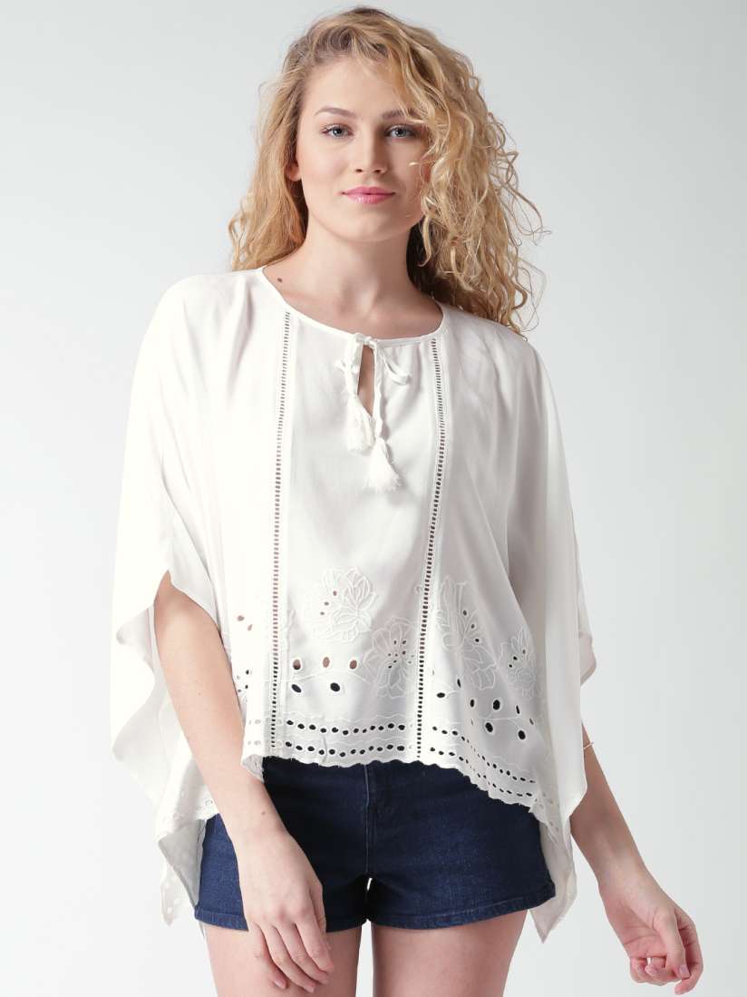 Kaftan tops myntra deals