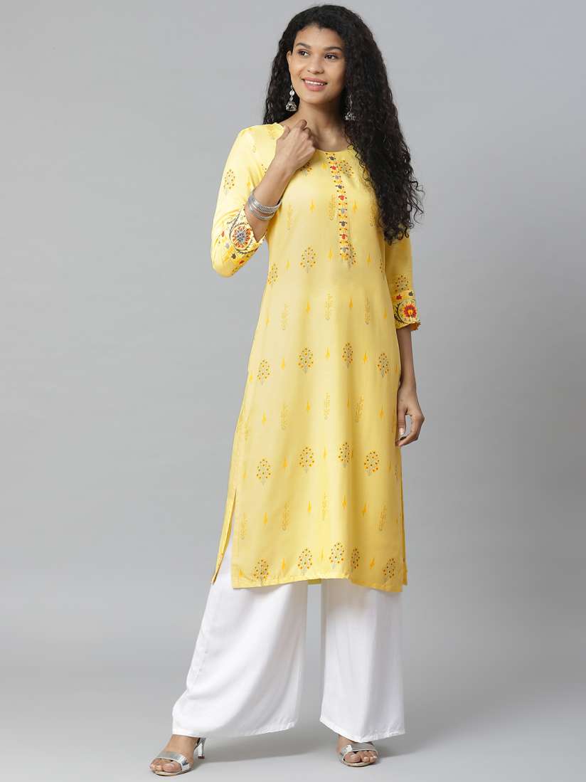 Rangriti women's straight kurta top