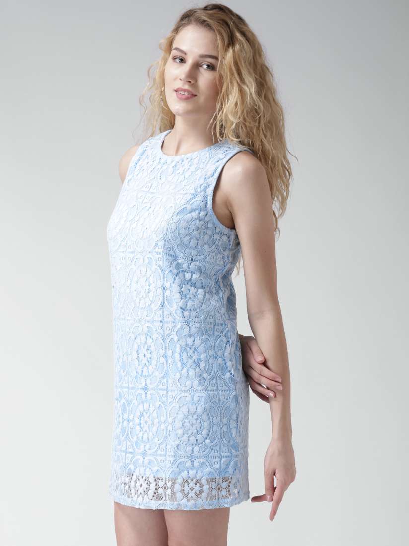 Forever 21 blue lace dress shop