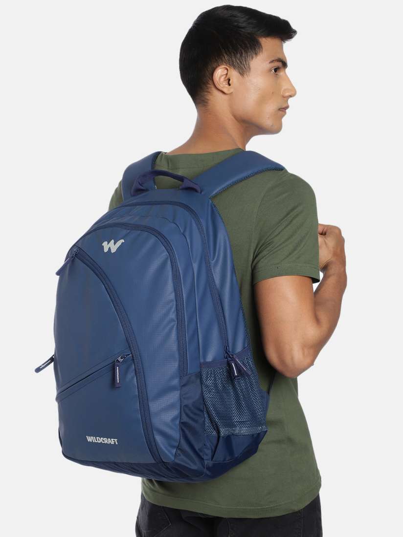 Buy Wildcraft Unisex Blue Airo 2 Coated Solid Laptop Backpack Backpacks for Unisex 13396912 Myntra