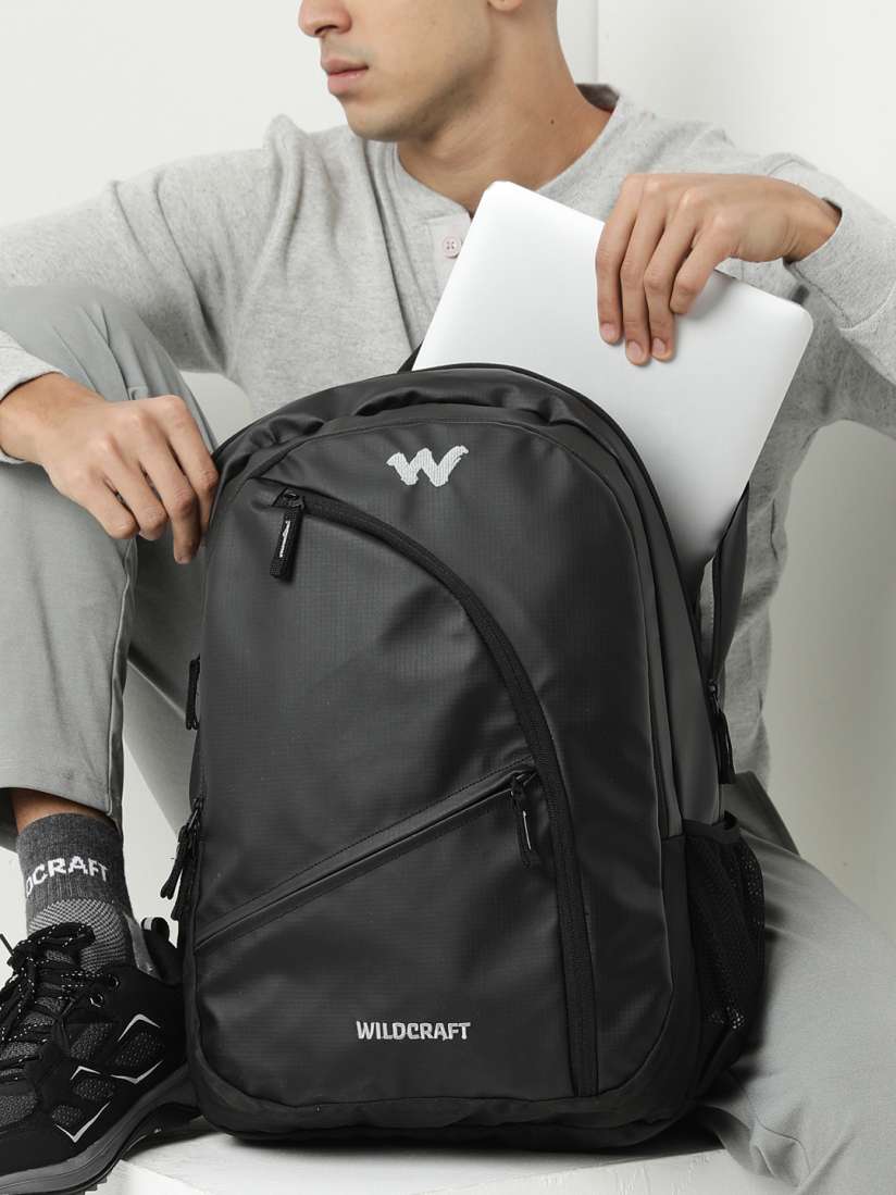 Buy Wildcraft Unisex Black Airo 2 Coated Solid Laptop Backpack Backpacks for Unisex 13396918 Myntra