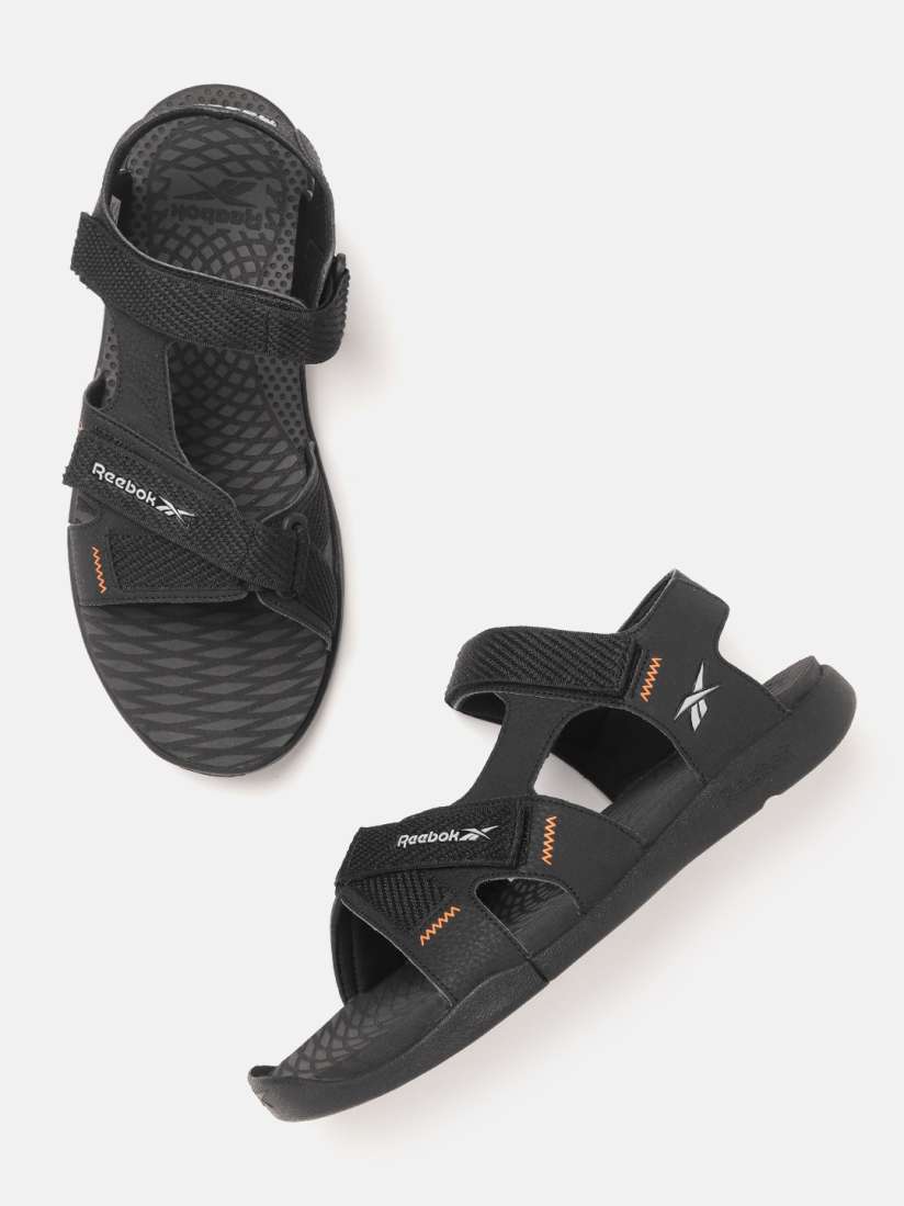 Buy Reebok Men Black Woven Design Hodor Sports Sandals Sandals for Men 13426666 Myntra