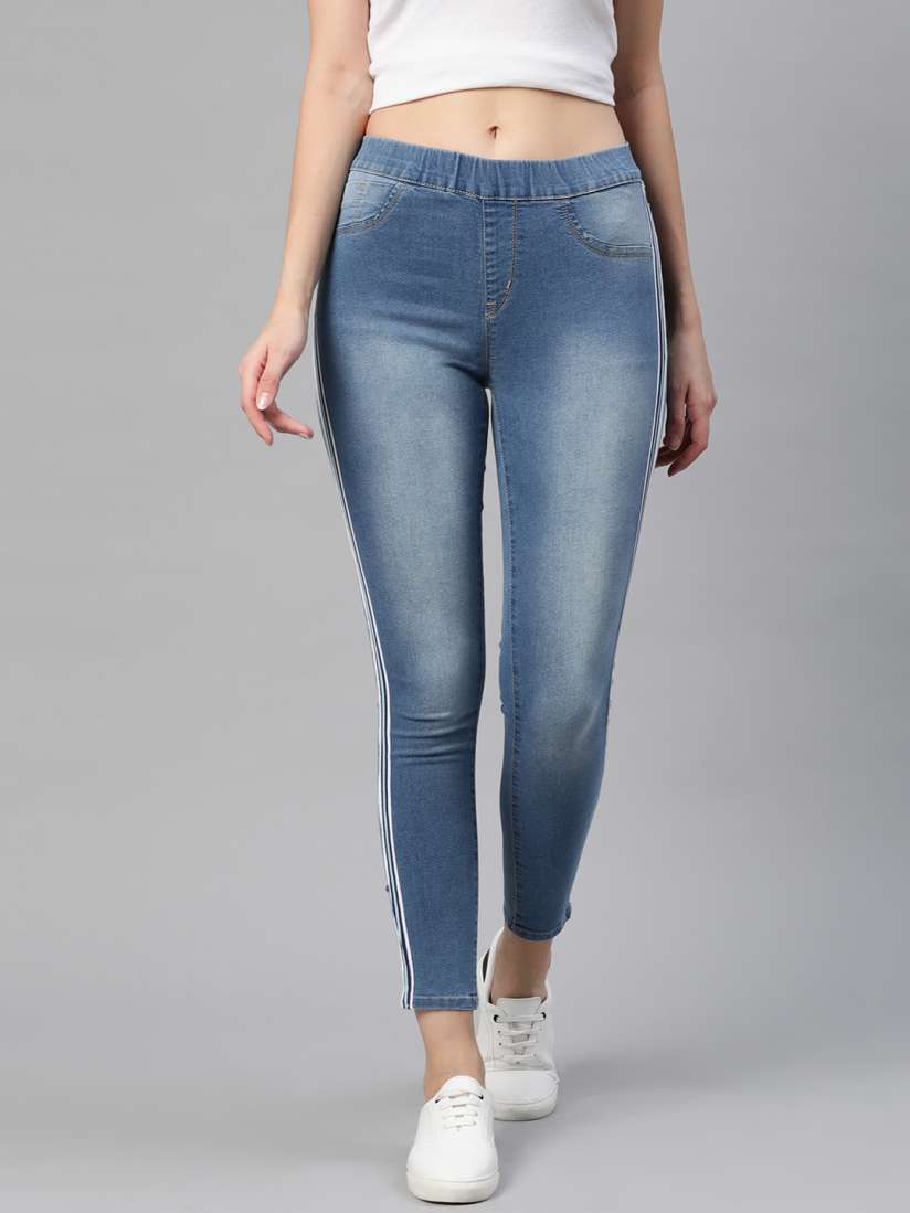 Women's jeans jeggings on myntra top