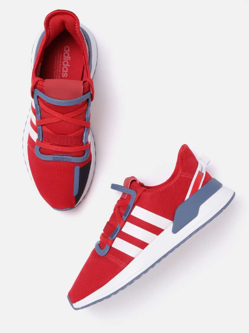 Buy ADIDAS Originals Men Red White Colourblocked U Path Running Shoes Sports Shoes for Men 13443532 Myntra