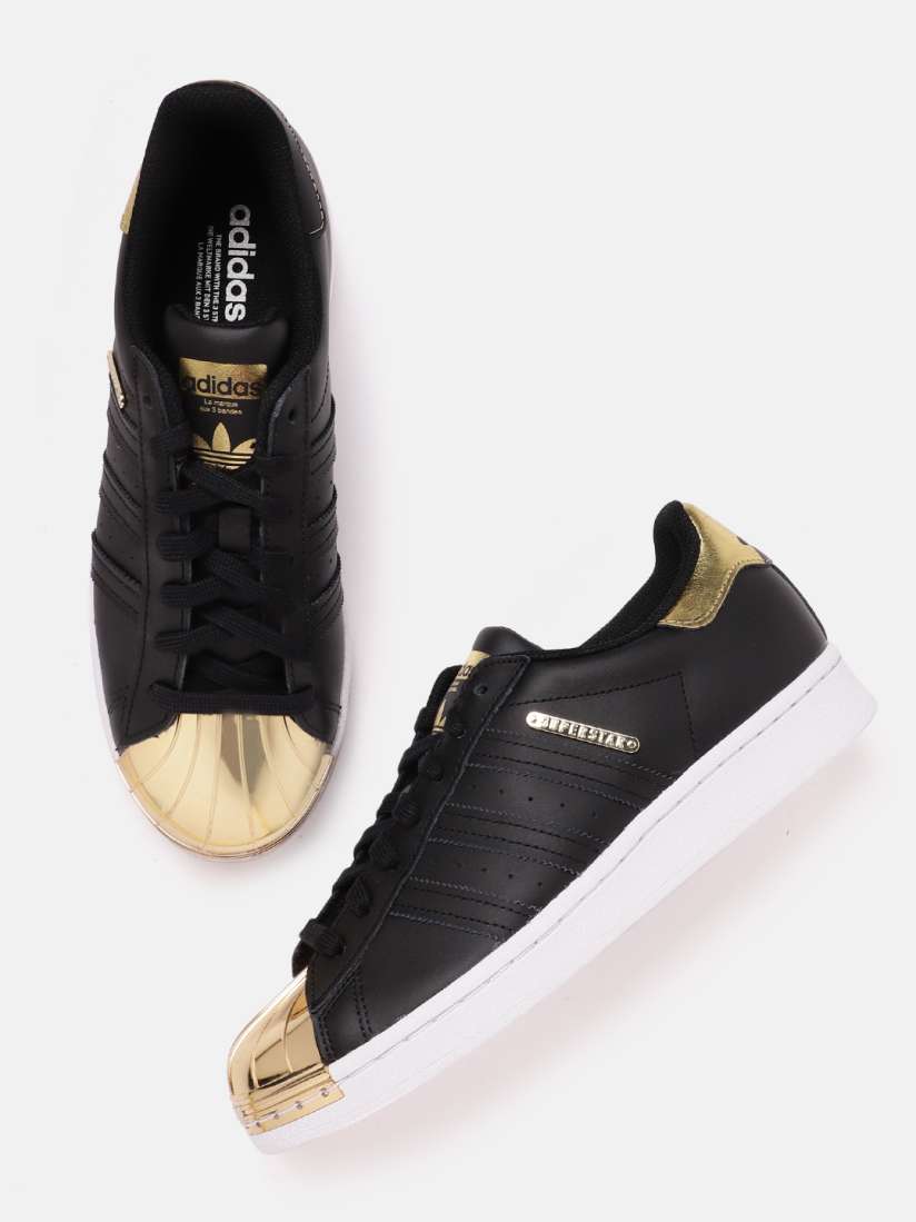 Adidas women black and gold clearance