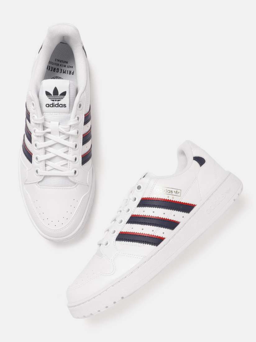 Adidas white shoes myntra outlet