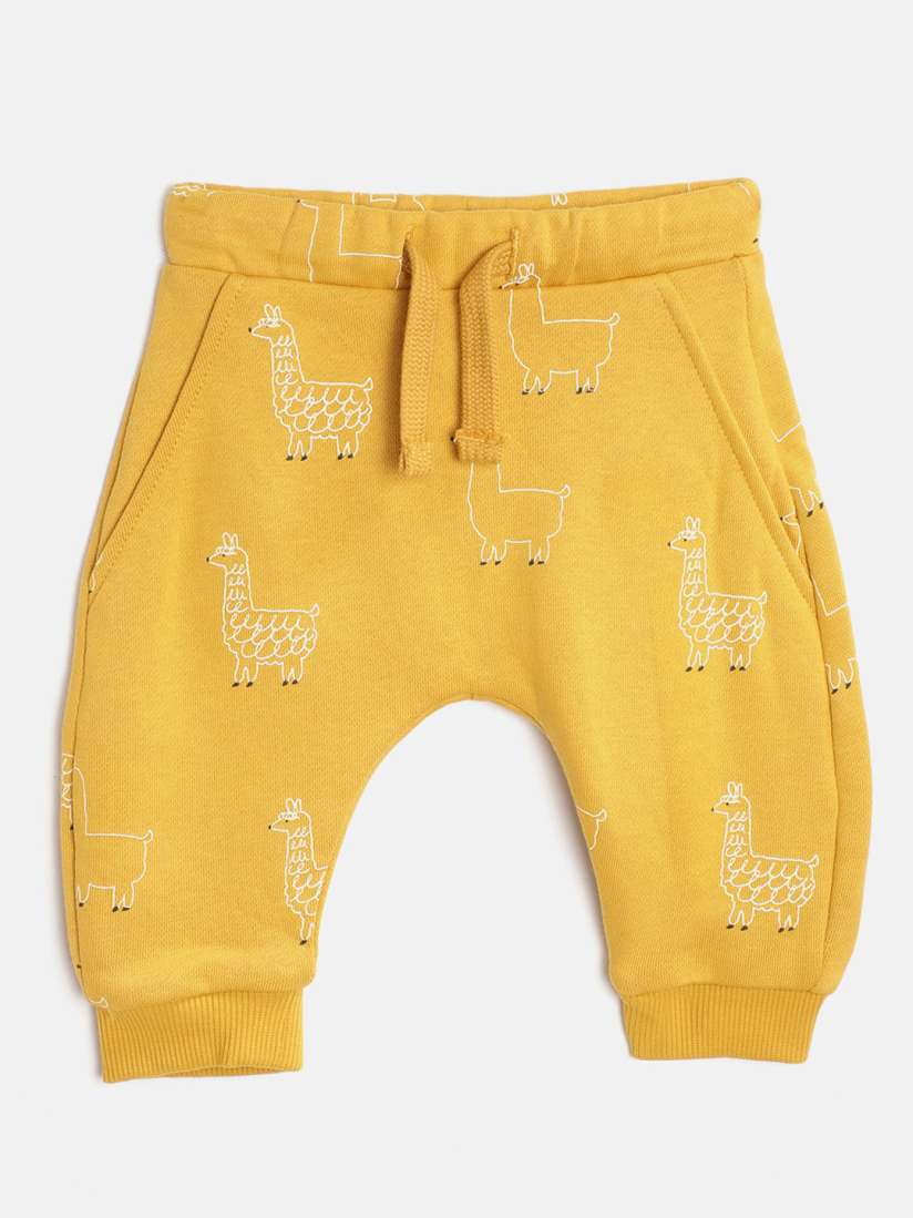 Yellow joggers kids hotsell