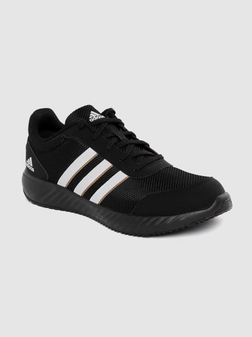 Buy ADIDAS Men Black White Woven Design Adi Bounce Running Shoes Sports Shoes for Men 13444768 Myntra
