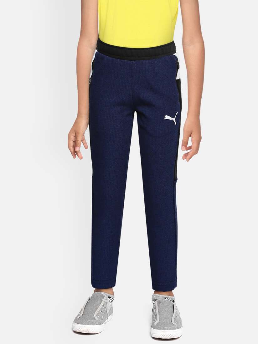 Buy one8 x PUMA Boys Blue Solid Slim Fit Virat Kohli Track Pants Track Pants for Boys 13497002 Myntra