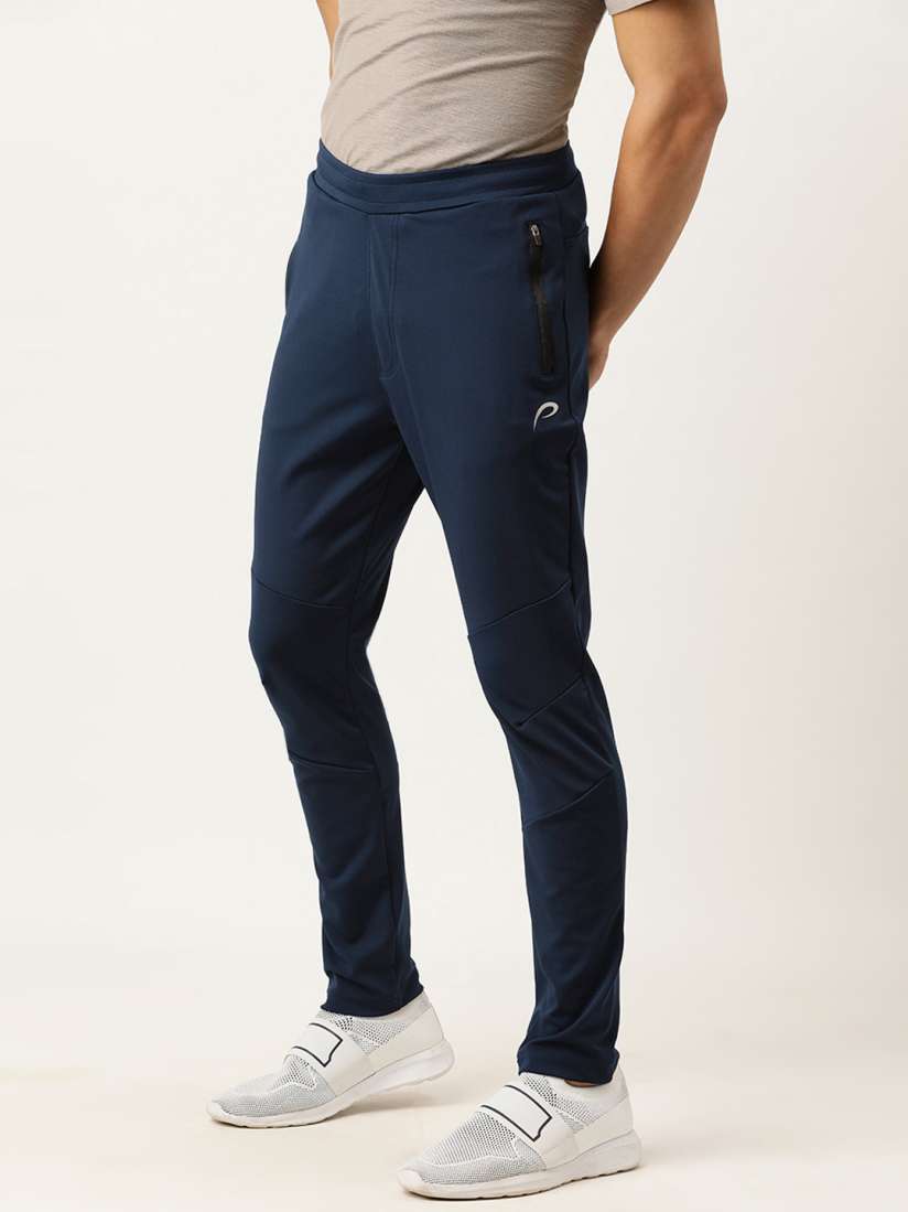 Buy Proline Active Men Navy Blue Solid Straight Fit Track Pants Track Pants for Men 13497090 Myntra