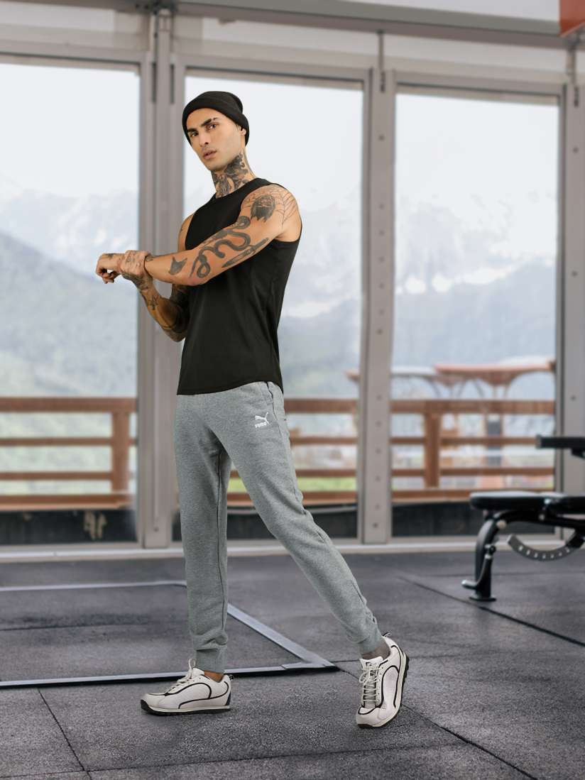 Puma regular fit joggers shop