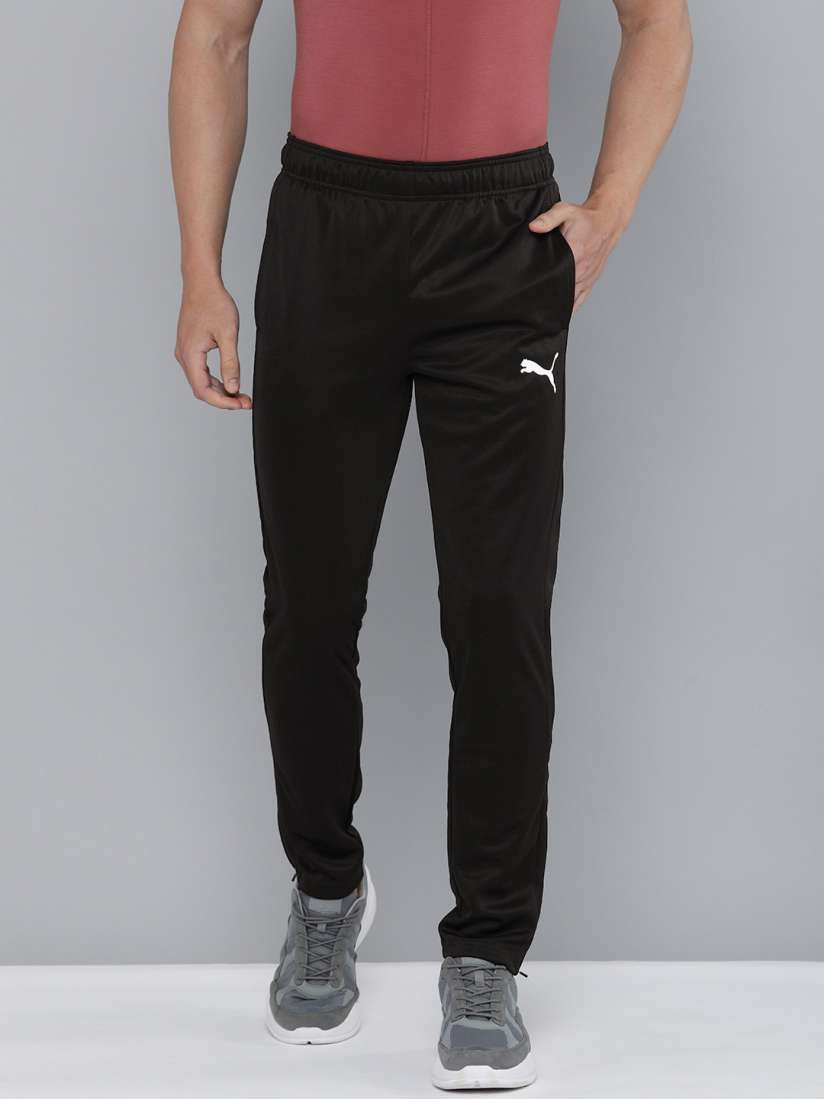 Buy Puma Men Black Solid dryCELL ACTIVE Tricot Slim Fit Sustainable Track Pants Track Pants for Men 13501940 Myntra