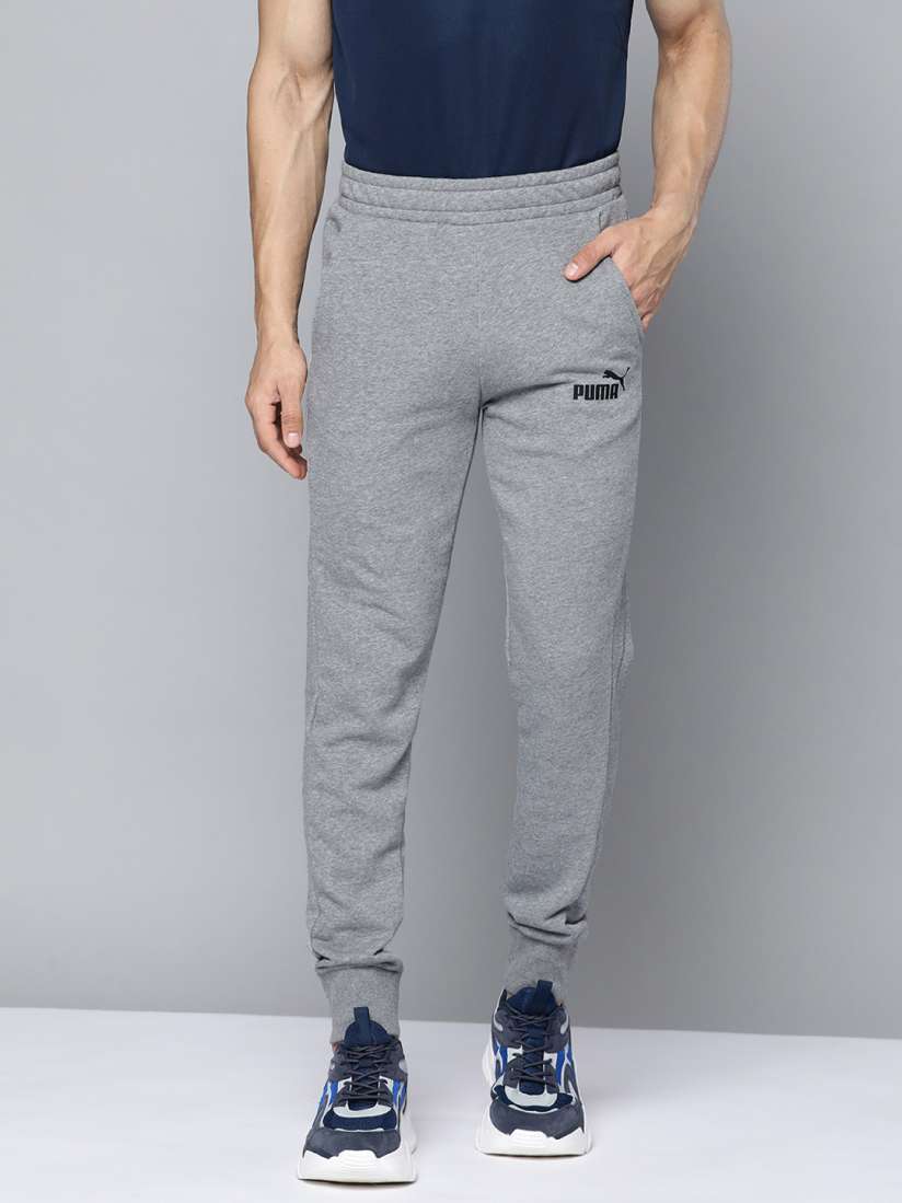 Grey puma joggers online