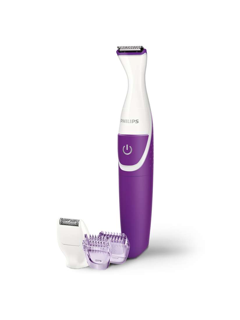 Buy Philips BRT383 15 Essential Bikini Trimmer Purple White Bikini Trimmers for Women 13507856 Myntra