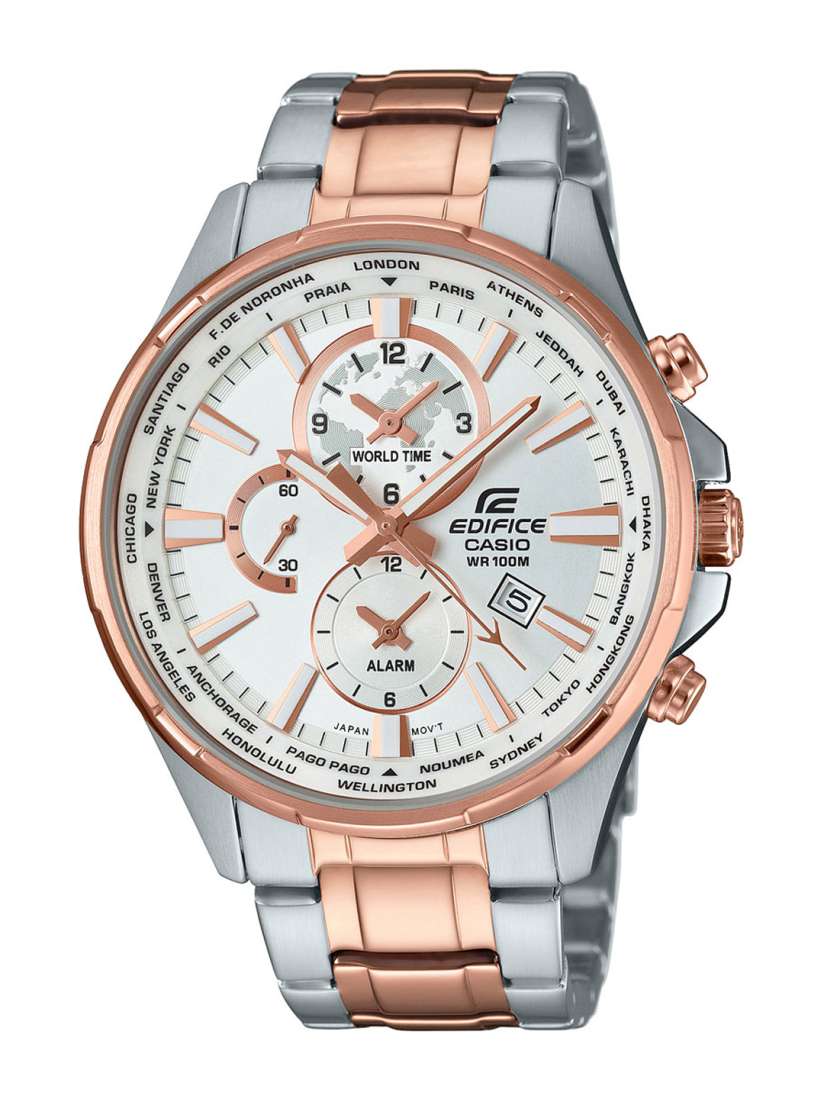 Buy Casio Edifice Men Silver Analogue Watches EX294 EFR 304SG 7AVUDF Watches for Men 1350943 Myntra