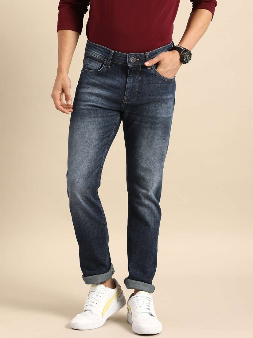 Buy Being Human Clothing Men Blue Slim Fit Mid Rise Clean Look Stretchable Jeans Jeans for Men 13511358 Myntra