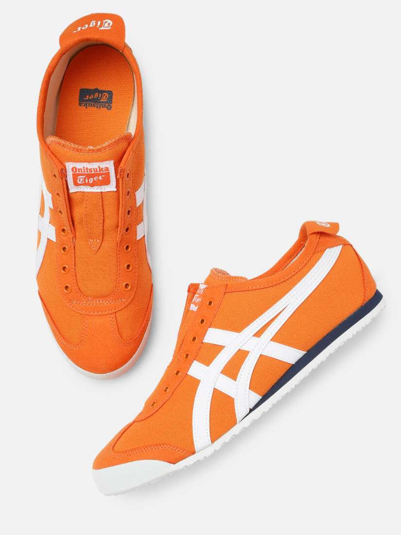 Buy Onitsuka Tiger Unisex Orange Mexico 66 Slip On Sneakers Casual Shoes for Unisex 13516936 Myntra