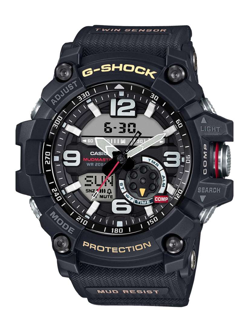 Buy CASIO Men G Shock Mudmaster GG 1000 1ADR Black Ana Digi Dial Black Resin Strap G660 Watches for Men 1351835 Myntra