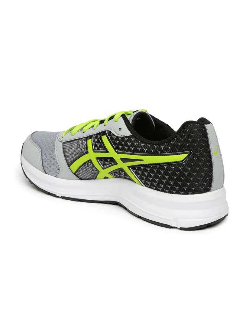 Buy ASICS Men Grey Black Patriot 8 Running Shoes Sports Shoes for Men 1351986 Myntra