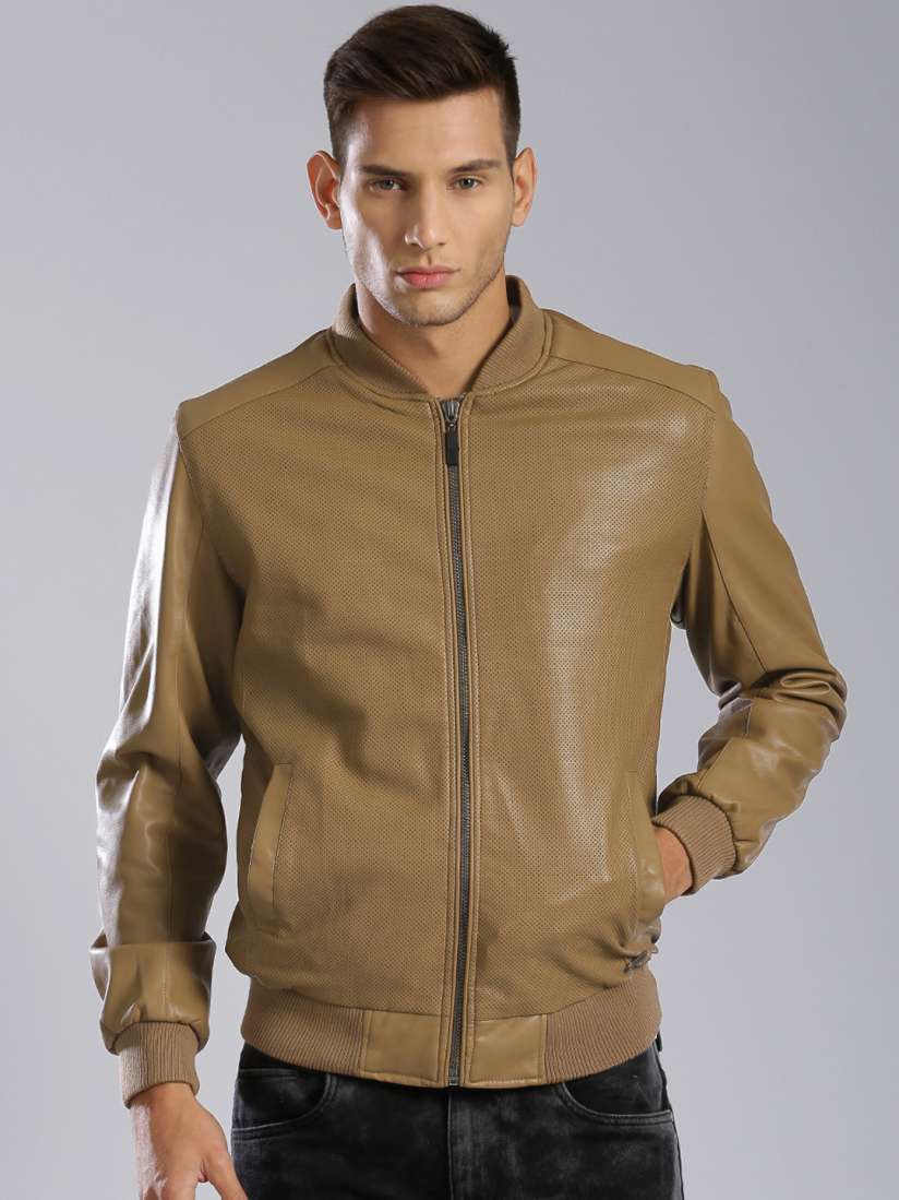 Hrx leather jackets hotsell