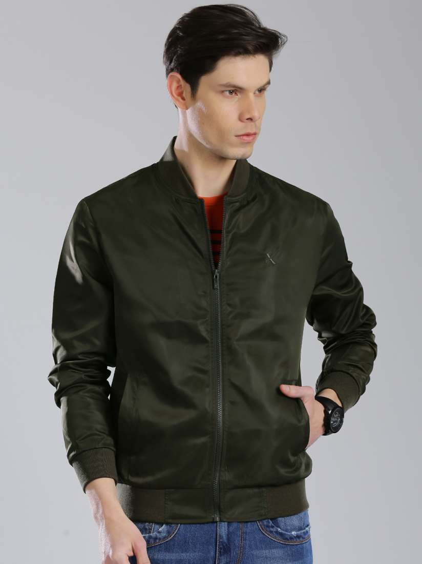 Buy HRX By Hrithik Roshan Olive Green Windcheater Jacket Jackets for Men Myntra