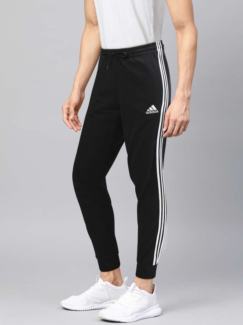 Adidas 3 stripe training pants top