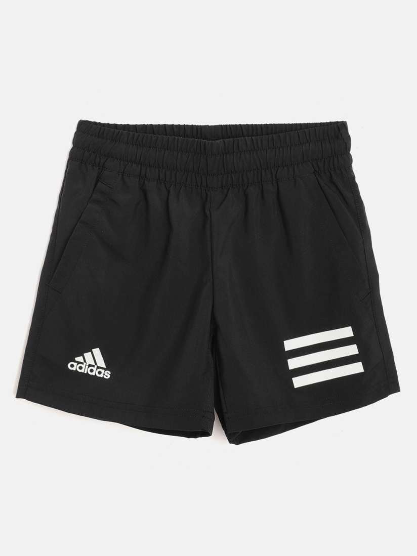 Buy ADIDAS Boys Black Primegreen Club 3 Stripes Tennis Shorts Shorts for Boys 13535740 Myntra