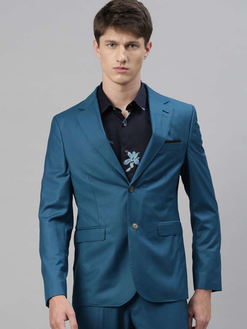 Buy RARE RABBIT Men Ablaze Slim Fit Solid Single Breasted Blazer Blazers for Men 13548594 Myntra