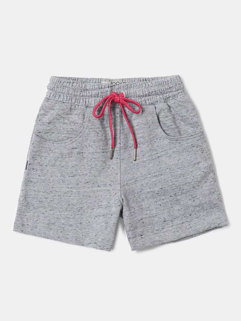 Buy Jockey Girl s Super Combed Cotton Solid Regular Fit Shorts With Drawstrings Closure AG04 Shorts for Girls 13552484 Myntra