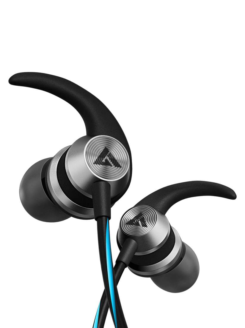 Buy BOULT AUDIO Unisex Blue BassBuds X1 in Ear Wired Earphones Headphones for Unisex 13554364 Myntra