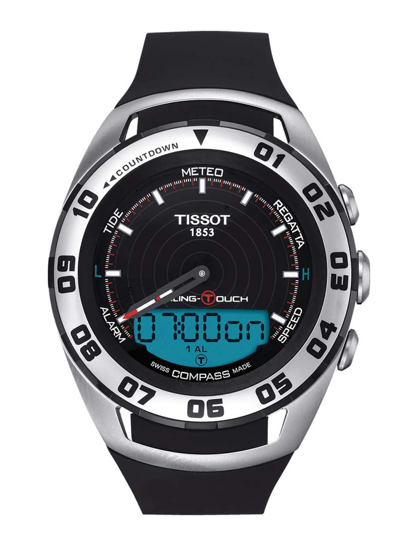Buy TISSOT Men Black Analogue and Digital Watch T0564202705101 Watches for Men 13558156 Myntra