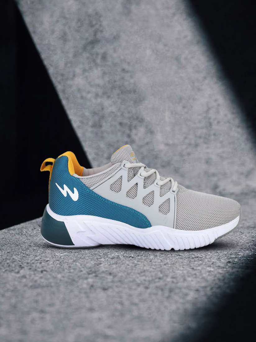 Campus grey running shoes on sale