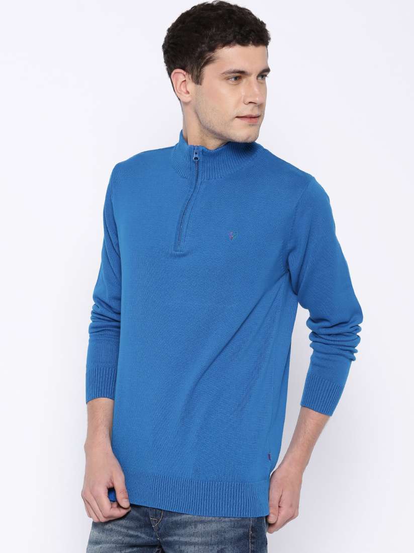 Buy Solly Sport By Allen Solly Blue Wimbledon Sweatshirt Sweatshirts for Men 1357608 Myntra