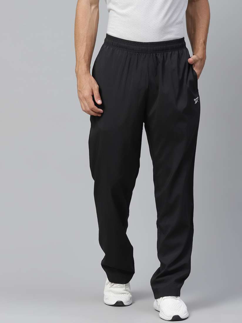 Buy Reebok Men Black Solid Regular Fit Speedwick Track Pants Track Pants for Men 13577994 Myntra