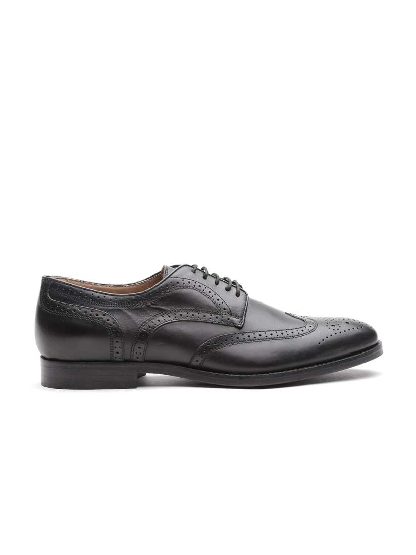 Buy GEOX Respira Men Black Italian Patent Leather Brogues Formal Shoes for Men 1358045 Myntra