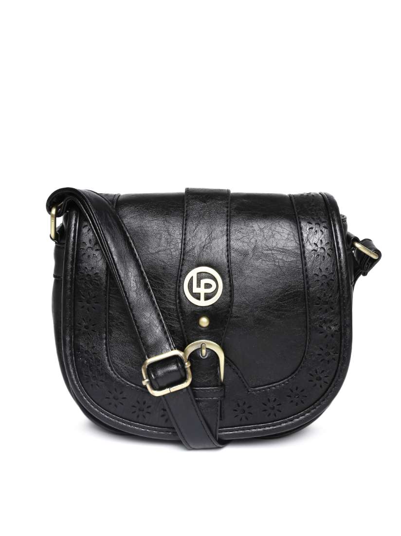 Buy Lisa Haydon For Lino Perros Black Cut Out Sling Bag Handbags for Women 1360687 Myntra