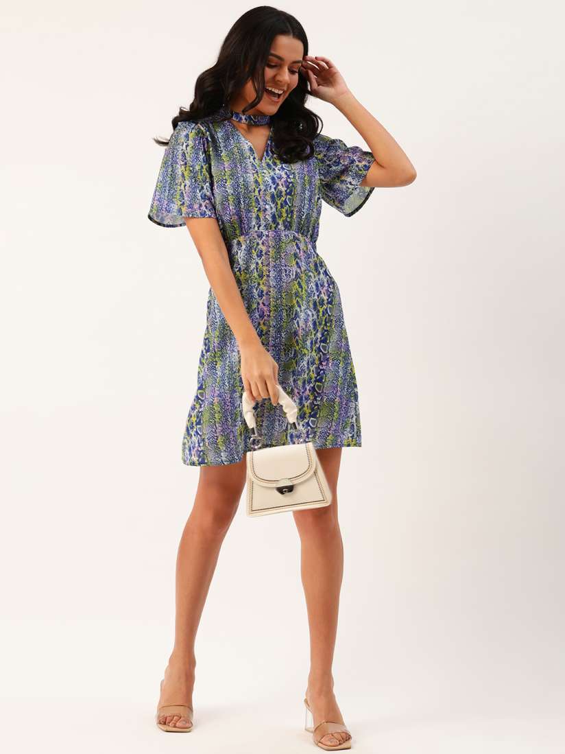 Yellow snakeskin dress 2025